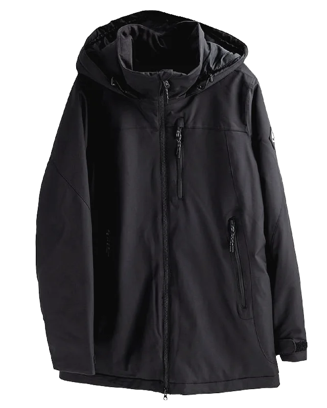 Burton Women's Lelah 2L Snow Jacket - True Black Embroidered Appliqued Beaded