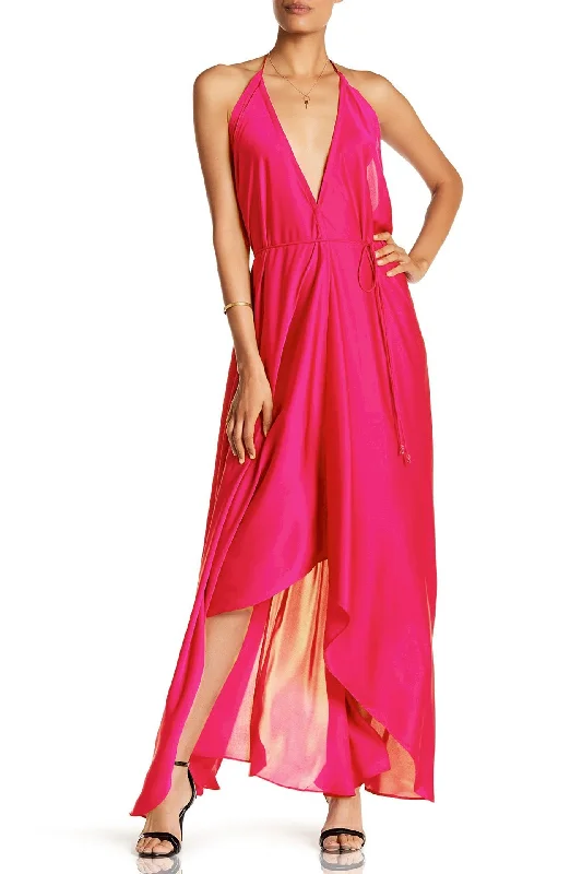 Multi Wear Pink Womens Maxi Dress Chic Summer Maxi Dress