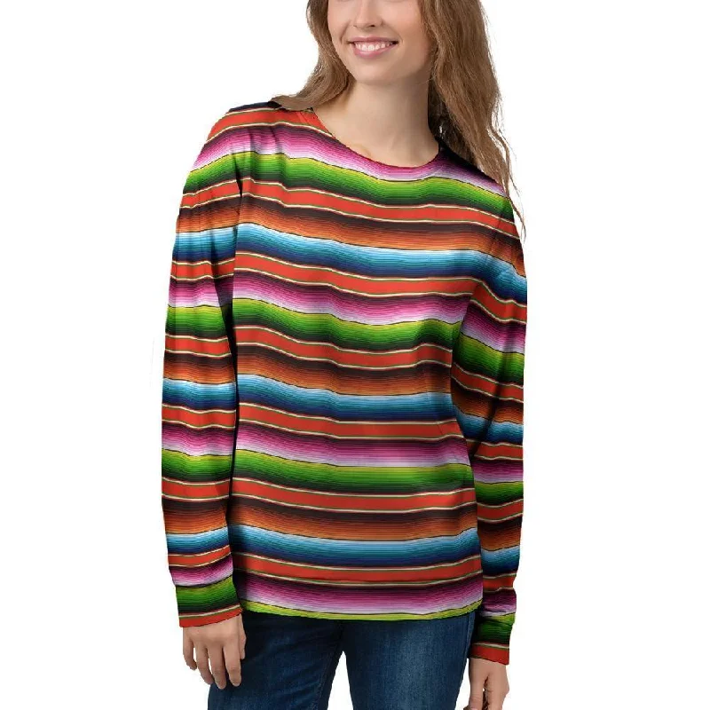 Baja Mexican Women's Sweatshirt Hoodie with High-Low Hem Asymmetrical Trendy