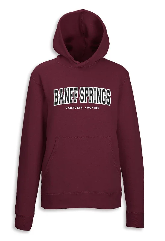 Banff Springs Hoody Women's Cotton Hoodie Fleece Lining Warmth