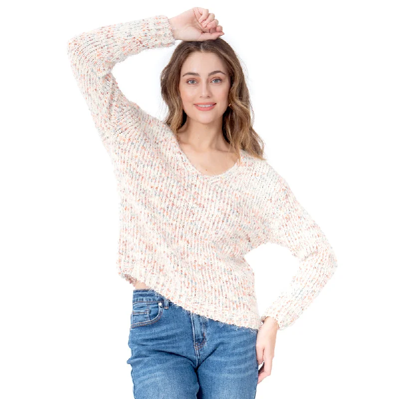 SWEATER PARA MUJER KNIT DOTS FOREVER 21 Front Pockets Side Pockets Patch Pockets