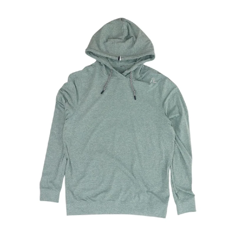 Green Solid Hoodie Pullover Hoodie with Snap Buttons Easy Quick