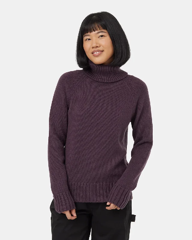 Highline Wool Turtleneck Sweater Long Sweater Short Sweater Cropped Sweater