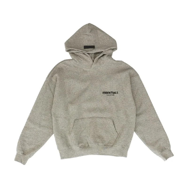 Solid SS22 Dark Oatmeal Hoodie Hoodie with Monochrome Minimalist Simple