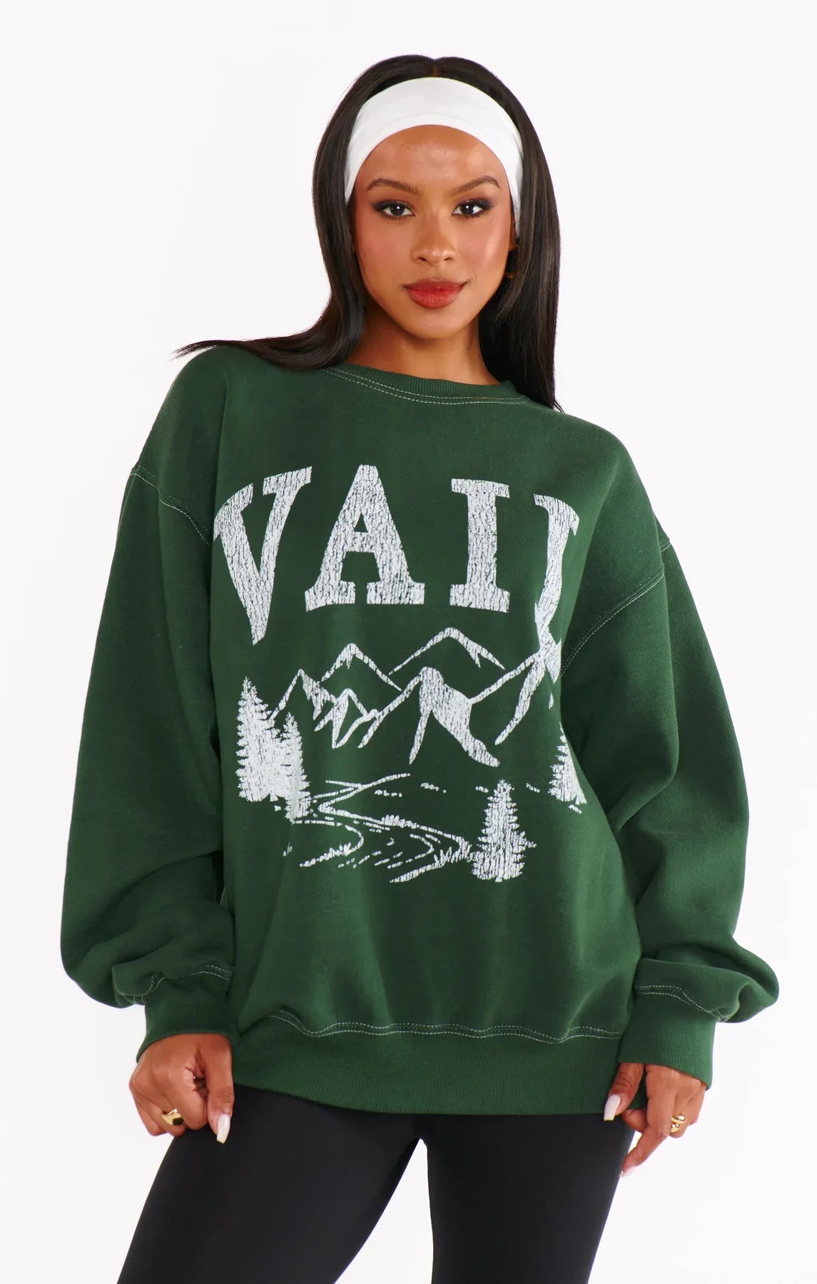 Vail Stanley Sweatshirt Hoodie with Neon Bright Vibrant