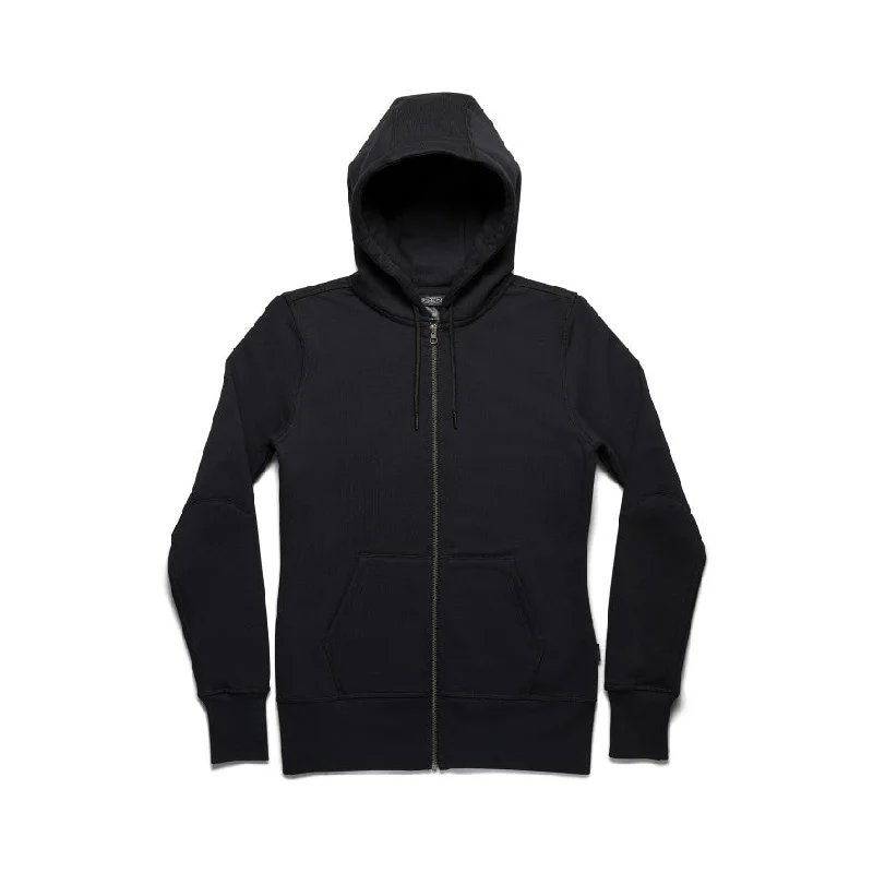 Women's PNW Hoodie  |  Black Hoodie with Stripes Bold Sporty