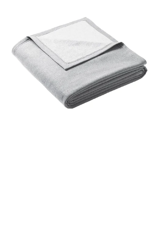 Port & Company - Oversized Core Fleece Sweatshirt Blanket Hoodie with Applique Textured Unique