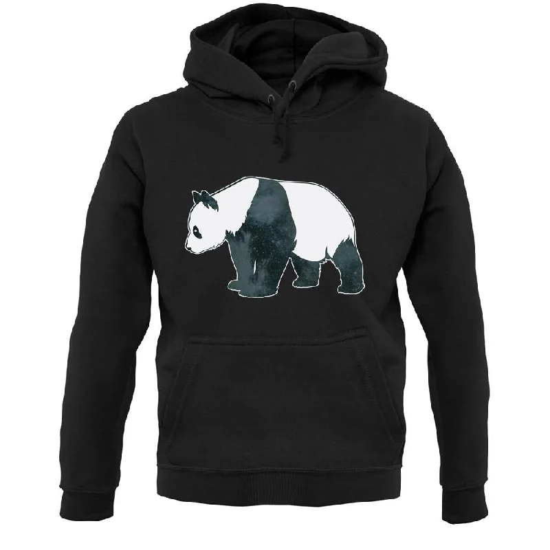 Space Animals - Panda Unisex Hoodie Hoodie with Zipper Versatile Modern