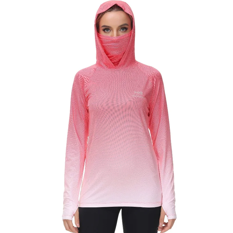 Women's Face Mask Fishing Hoodies | Improve Your Outdoor Experience Hoodie with Hood Adjustable Protection