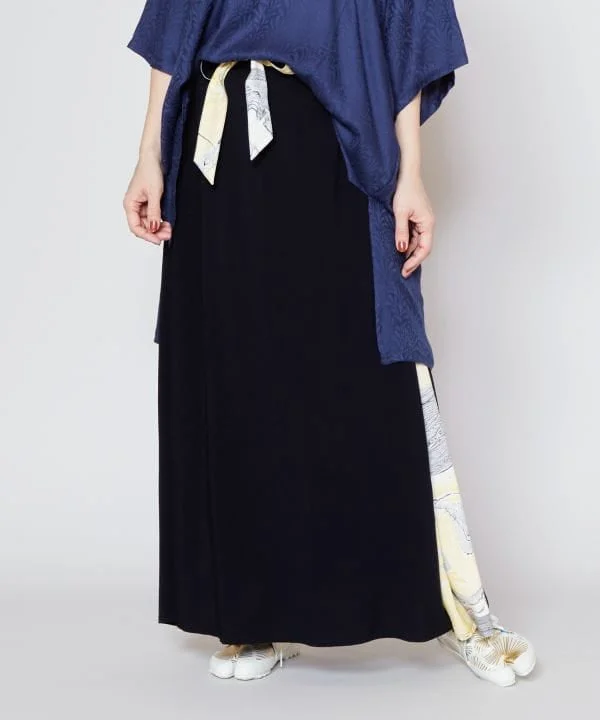 IRONAGASHI - HAKKAKE Skirt a-line skirt cut