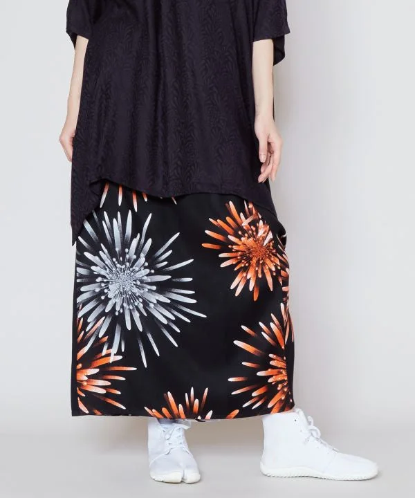 YOIHANABI - Skirt velvet skirt rich