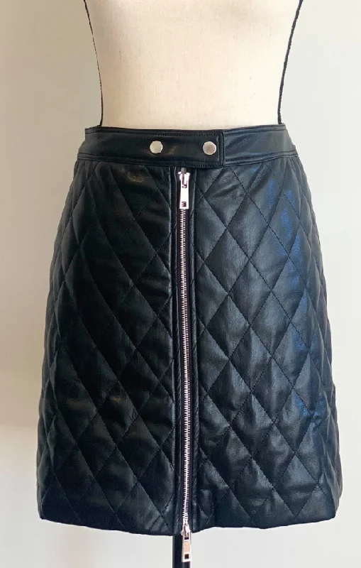 Carolina Quilted Skirt a-line skirt cut