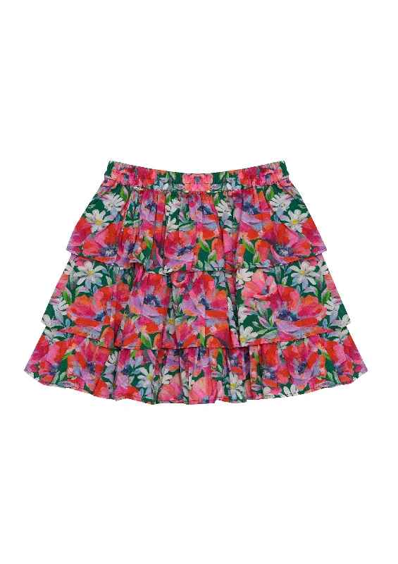 Rara Skirt - Foliage - Summer Field low waist skirt