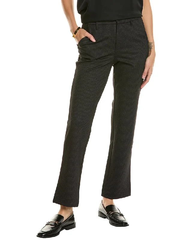 T Tahari High Waist Ankle Straight Pant Cozy Maternity Pants