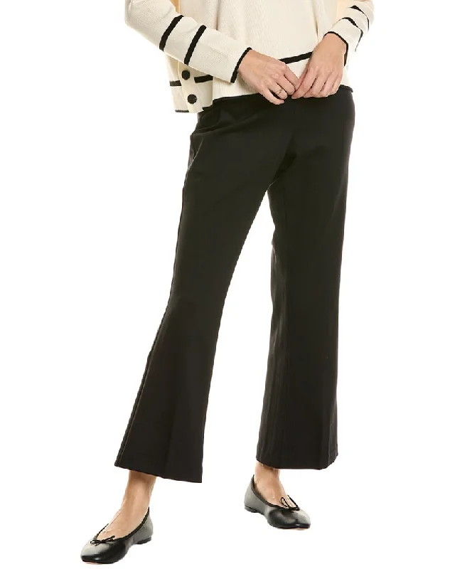 Adrianna Papell Ponte Pant Comfy Zip-Up Pants