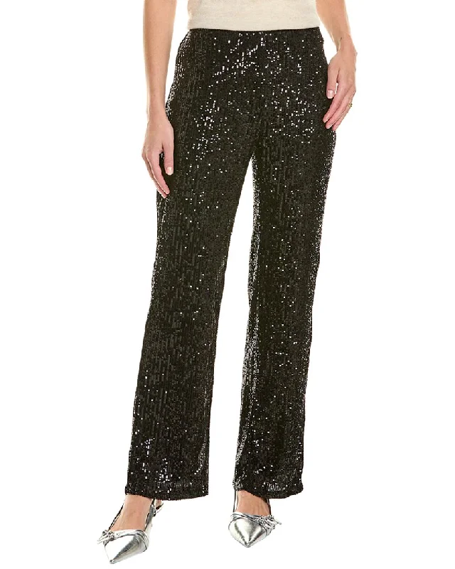 Vince Camuto Sequin Flare Pant Classic Chino Pants