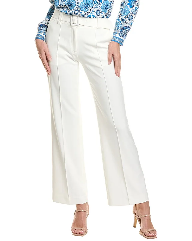 Elie Tahari Covered Buckle Pant Comfortable Jogger Trousers