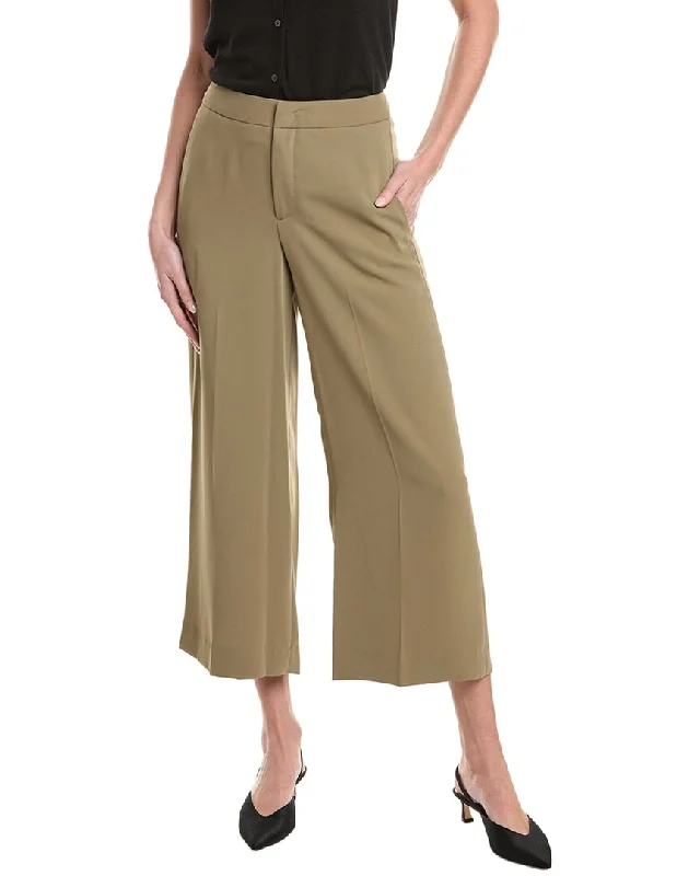 Vince Crop Wide Leg Pant Comfortable Denim Trousers