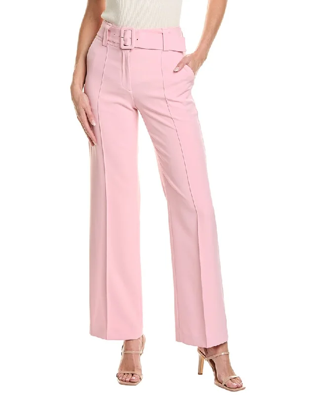 Elie Tahari Covered Buckle Pant Fashionable Track Pants