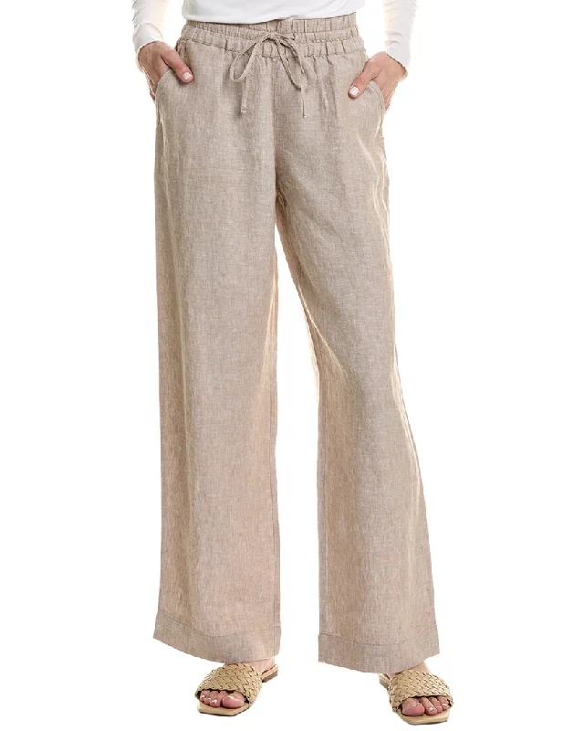 Tommy Bahama Two Palms Straight High-Rise Easy Linen Pant High-Waist Yoga Pants