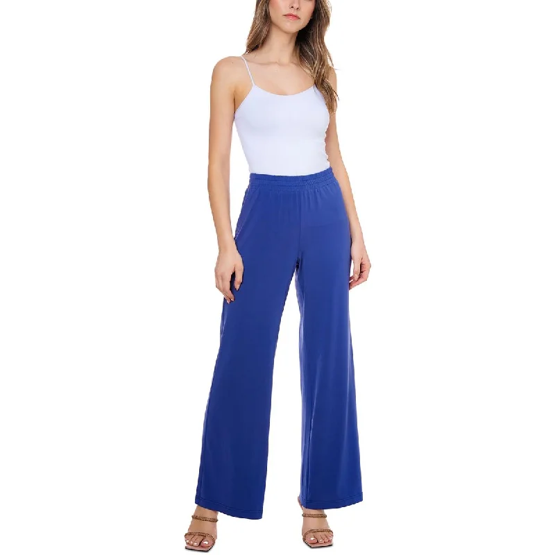 Studio by JPR Womens High-Rise Palazzo Wide Leg Pants Casual Sweatpants Style